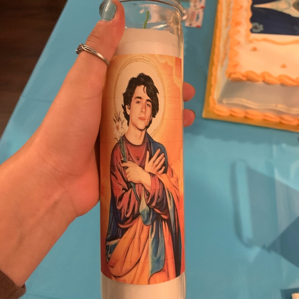 Timmy Jesus candle 🕯